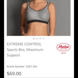 32G Anita High Impact Wire-Free Sports Bra